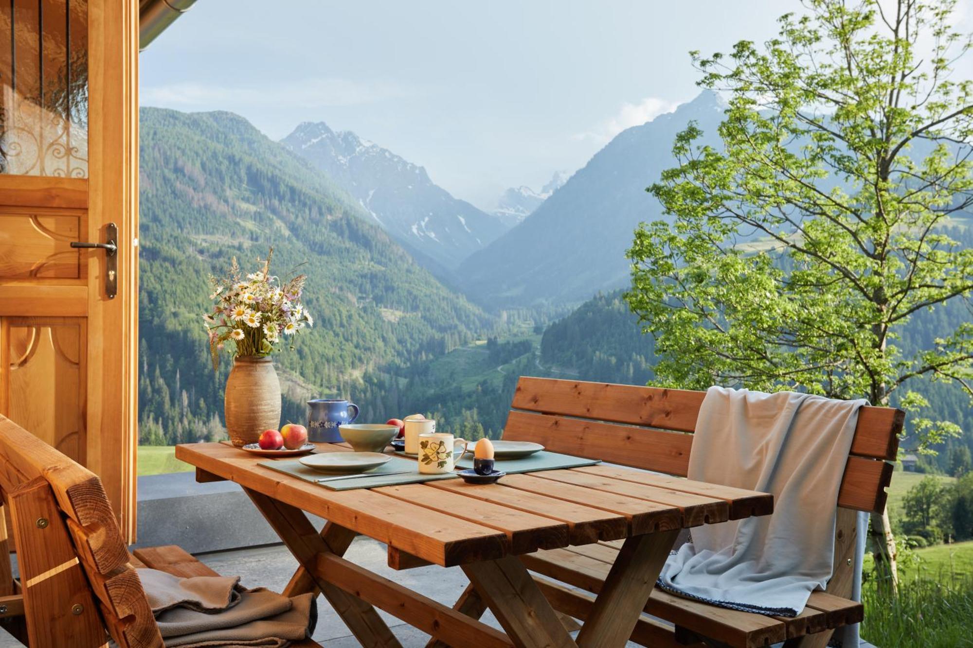 Voss Haus- Ferienwohnung Freiraum Sankt Lorenzen im Lesachtal Exteriör bild